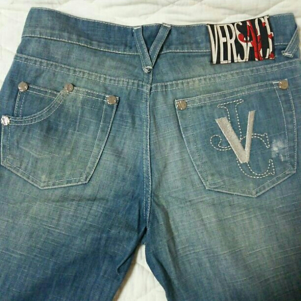 美品【VERSACE】ヴェルサーチ★ダメージ！デニム