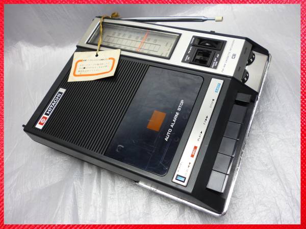 HITACHITRK-8600RM 日立 昭和のラジカセ 録音・再生・ラジオ受信 確認