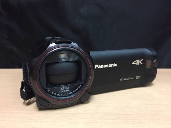 Panasonic 4K ビデオカメラ HC-WX970M パナソニック おまけ付