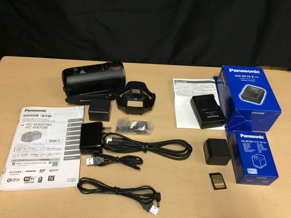 Panasonic 4K ビデオカメラ HC-WX970M パナソニック おまけ付
