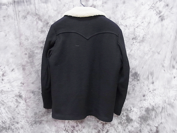 Schott NYC/ショット メルトン 裏ボア ランチコート Lot759/38