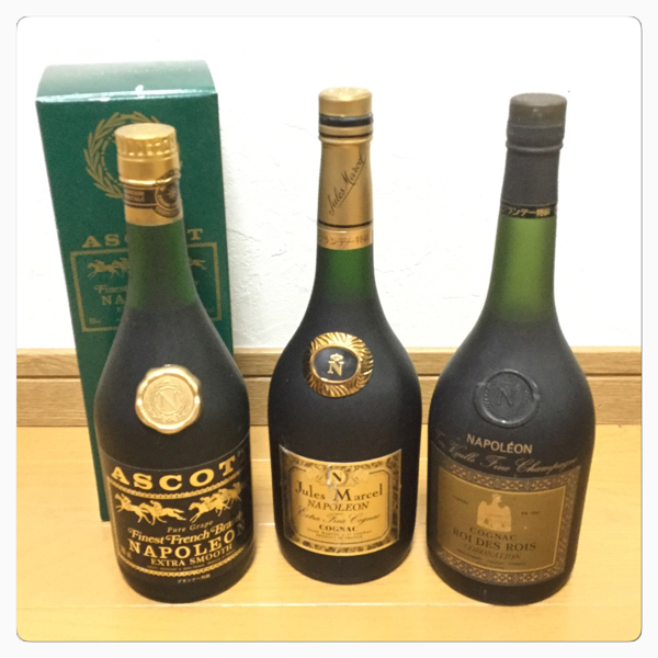 NAPOLEON ナポレオン ロアデロア ASCOTT 700ml 未開封 3点セット