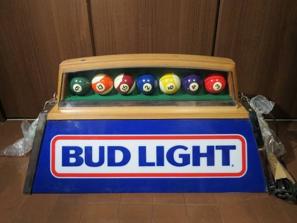 バドライト Bud LIGHT ヴィンテージ Light ビンテージ プールバー 