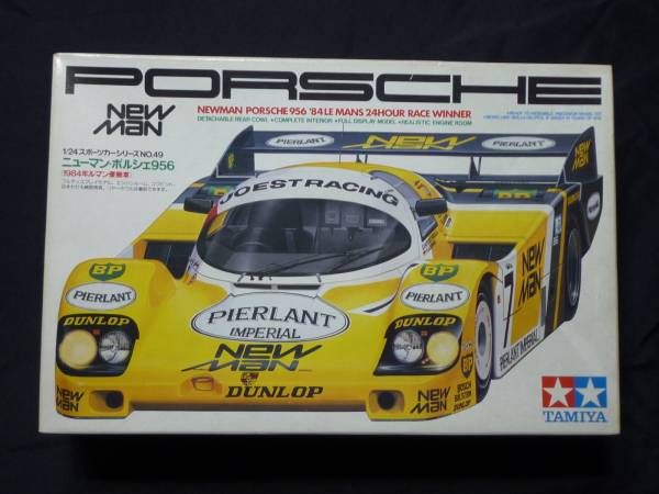 小鹿タミヤ 1/24 ニューマン・ポルシェ956　カタログ付き