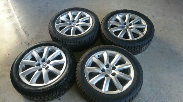 レクサスLS 純正ホイール ウィンターマックス 235/50R18 15年製