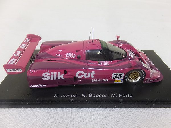 スパーク 1/43 Jaguar XJR-12 #34 ルマン1991 開封スパーク1/43ジャガーXJR12ルマン24時間 2位 1991 #35[梱0.1 ジャガー