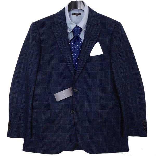 □洗練カシミヤ100％15.1万 MACKINTOSH LONDON テーラードJKT A6