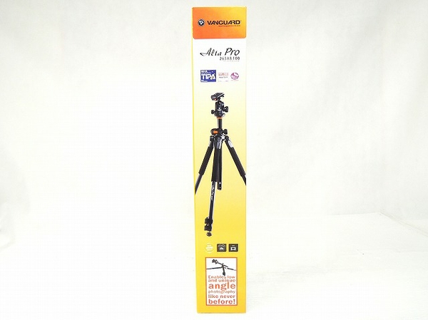 未使用 VANGUARD 三脚 Alta Pro 263AB 100 3段 自由雲台O2107991
