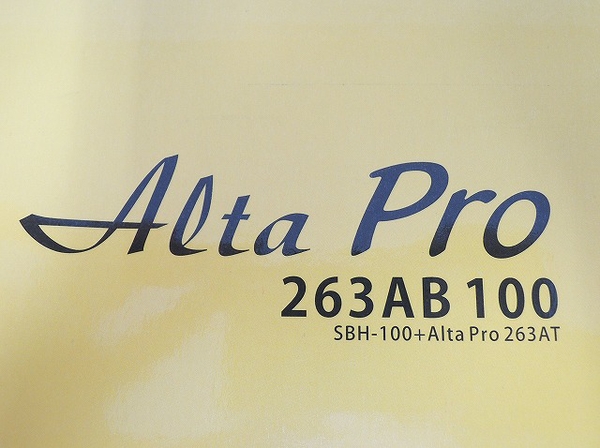未使用 VANGUARD 三脚 Alta Pro 263AB 100 3段 自由雲台O2107991