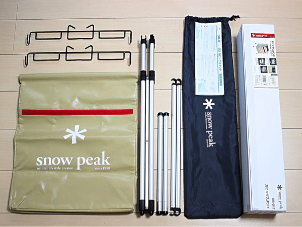 アウトドア n*n様 snow peak ガビングスタンド 廃盤品