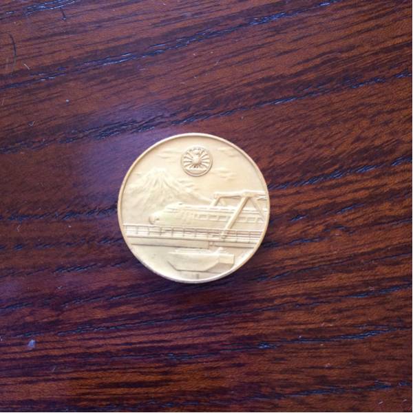 純金】東海道新幹線10周年記念コイン - メルカリ 925☆ 見本刻印有り