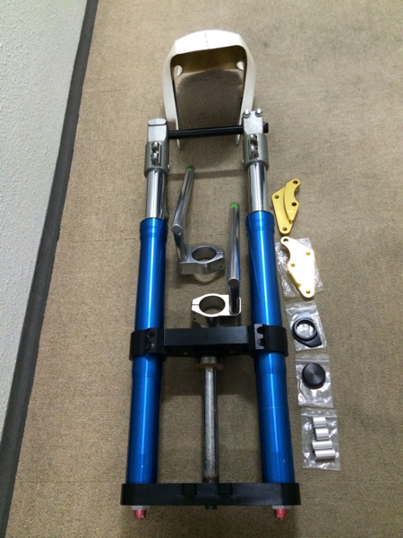 godier genoud カワサキ ZX11＆ZZR1100用フロントフォーク新品