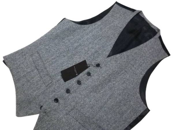 新品◇MACKINTOSH LONDON◇ヘリンボーン ジレ ベストA43.5万 新品◇MACKINTOSH LONDON◇ヘリンボーン ジレ ベストA43.5万