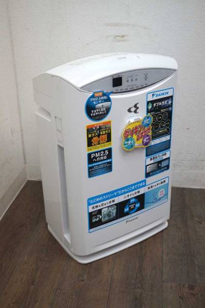 【送料無料1円～】14年製 加湿空気清浄機 MCK70RBKダイキン 美品