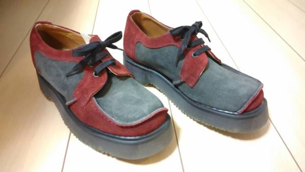 デッド 英国製 GEORGE COX バイカラー 3ホール UK6