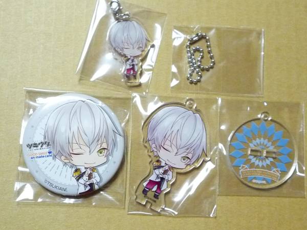 ツキウタ。 the アニカフェ チャーム スタキー 缶バッジ 霜月隼