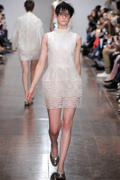シモーネロシャ レースワンピース 美品 Simone Rocha レースワンピース シモーネ ロシャ 白 8 美品Simone