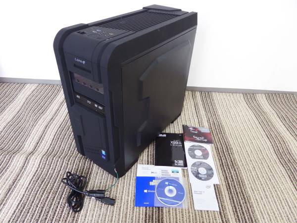 win8.1/i7-5820/SSD500G×2/64GB　GTX970