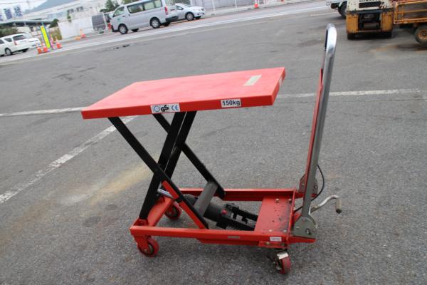 ●　KAZ　油圧テーブルリフト　KT-150HM　150㎏　●