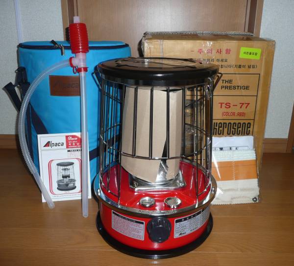 新品 アルパカ TS-77 ストーブ ケース 替芯 五徳付 韓国アルパカ