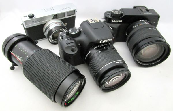 Panasonic LUMIX DMC-L1 カメラ3個レンズ1個セット 1PSY-113X