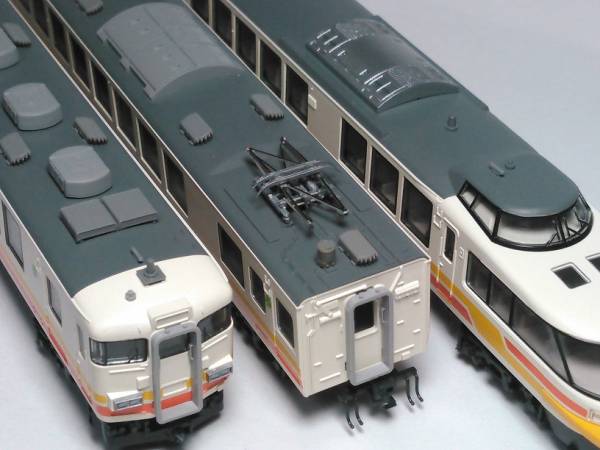 KATO 10-158 165系 パノラマエクスプレスアルプス 加工品