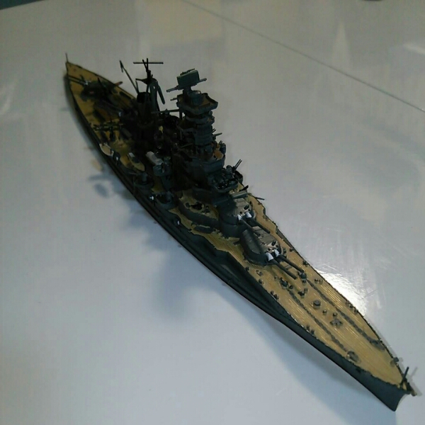 1/700 フジミ 日本海軍 戦艦 榛名 完成品