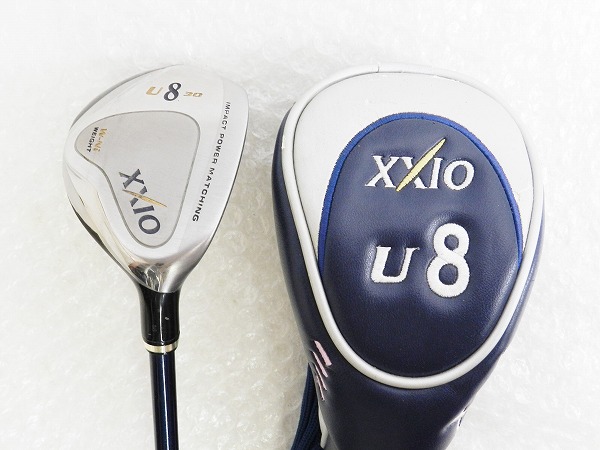 中古 XXIOゼクシオ ALL NEW 4代目 レディース ウッド8 [梱1.0]