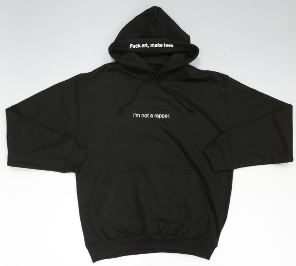 新品 即決 Fuck Art Make Tees I'm not a rapper パーカ XS