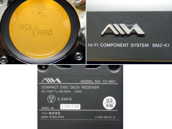 228 AIWA コンポ BMZ-K1 双方向USBオペレーション ジャンク の入札履歴