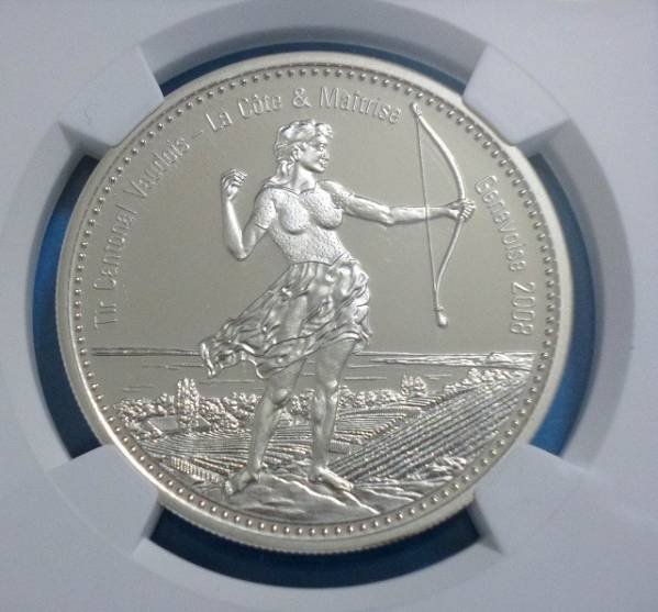 NGC スイス 現代射撃祭 射撃祭 50フラン 銀貨 PF69 50フラン銀貨 PF69UC 0