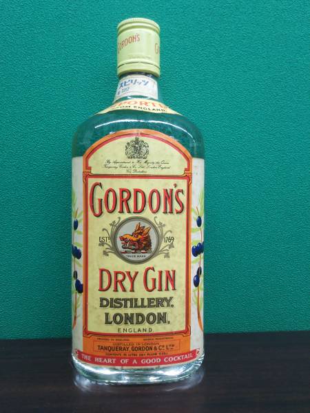 未開栓 3本 旧ボトル Gordon's London Dry Gin 古酒 【公式通販】