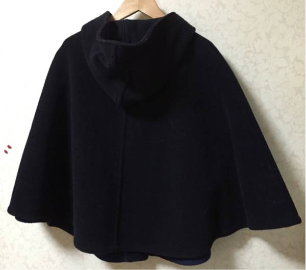 tomorrowland トゥモローランド ケープ マント コート ネイビー