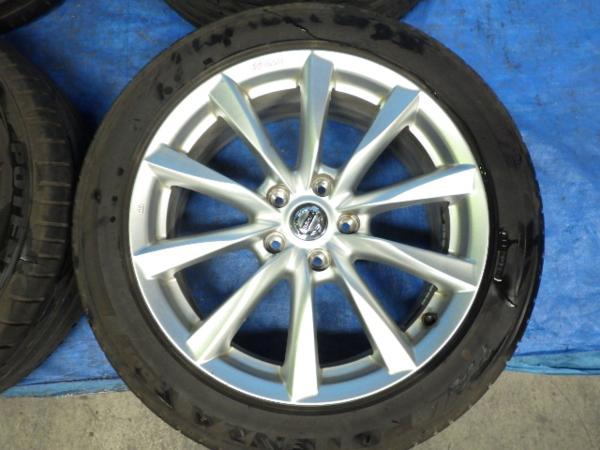 スカイライン V37 純正アルミホイール　POTENZA ４本 ホイール 日産 純正 | POTENZA V37 Yahoo!オークション スカイライン 4