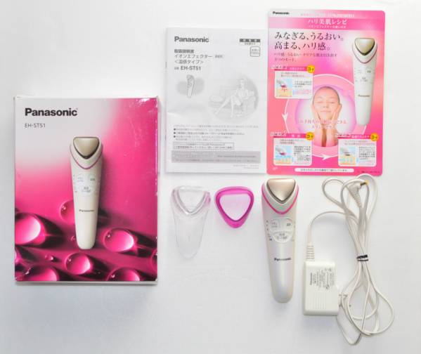 Panasonic 美顔器 イオンエフェクター クールモード付 ピンク調 EH… 美容家電 Panasonic 美顔器 イオンエフェクター クールモード付 ピンク