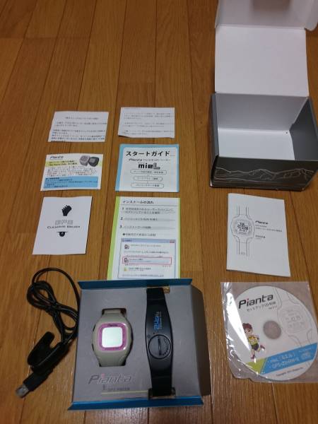 Pianta でか文字 GPSペーサー mieL ミエル GPSウォッチ GARMIN