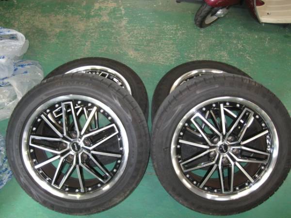 【MONZA】WARWIC　235/50R18　18-8J+38　114.3-5　ダンロップ