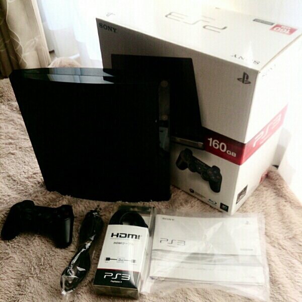 販売買蔵 中古 SONY PS3 本体 CECH-2500A ブラック 160GB 【公式通販】