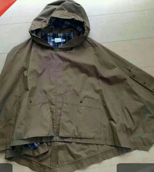 ヤエカ YAECA マウンテンパーカーポンチョ イール