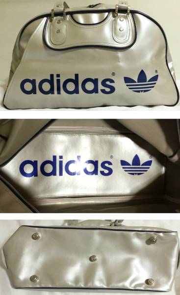 80s adidas アディダス エナメルボストンバッグ ドイツ製 80s 【公式通販】