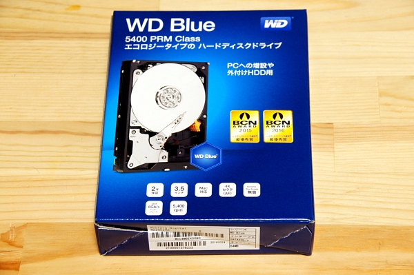 セール特集 DMR-BZT750 BZT760 BXT3000等 換装用 HDD BLUE 2TB 新品