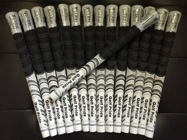 にじ Golf Pride MCC マルチコンパウンド グリップ白15本 ゴルフプライド