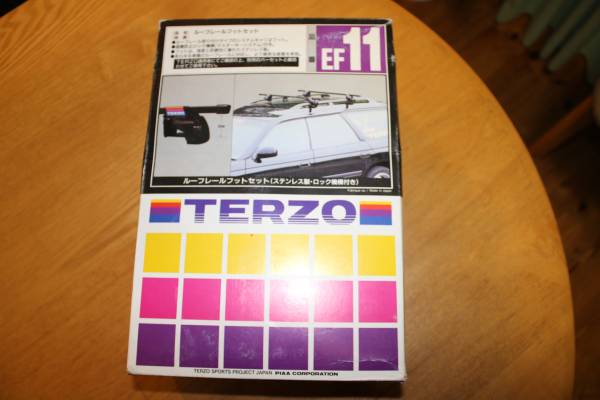 TERZO ルーフレール専用フット EF11 新品未使用