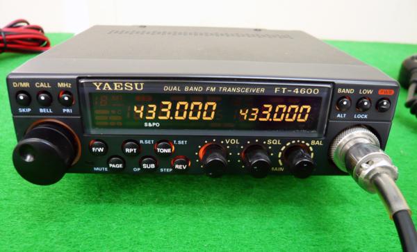 YAESU 高感度の高性能機 「FT-4600」 144M/430M 美品動作品 YAESU FT