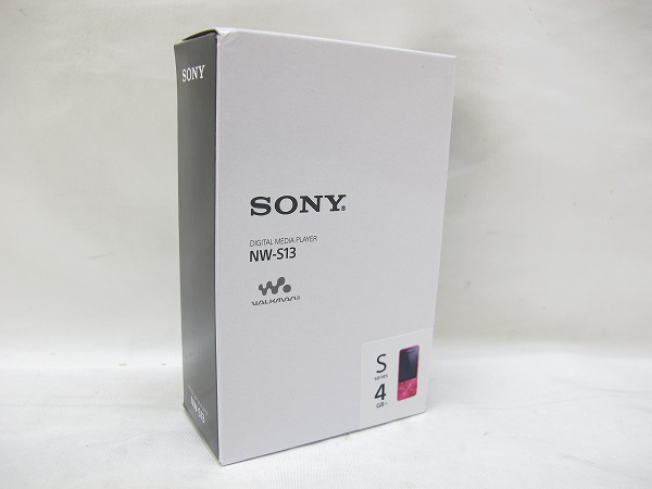 【未使用】SONY ソニー DEGITAL MEDIA PLAYER NW-S13-PM ピンク