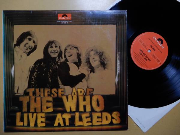 The Who-Live At Leeds★独クラブ・オンリーOrig.Diff.Cover盤