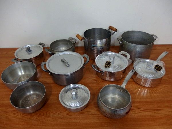 ■打出し　アルミ　鍋　まとめ　SS　島本製作所 他