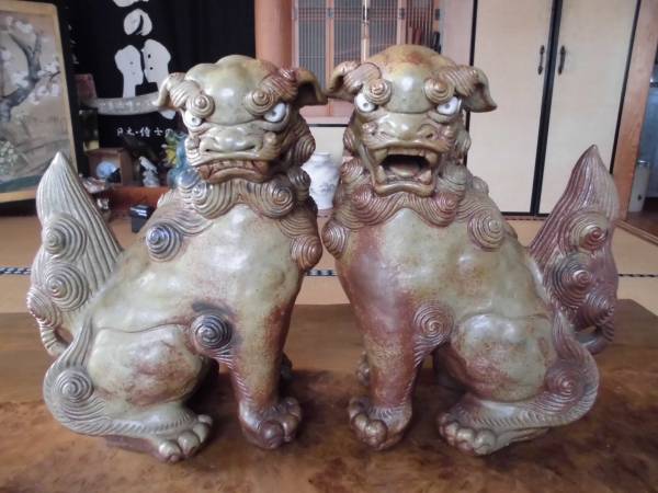 沖縄守り神シーサー 一対