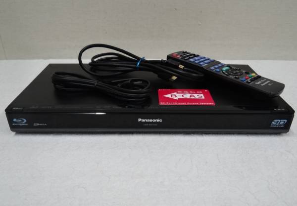 3TB-W録-3D-Panasonic BDレコーダーDMR-BWT500完動品 1TB-W録-3D-