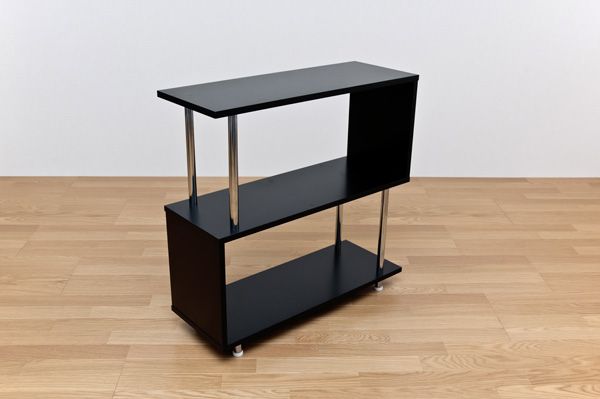 ★送料無料☆ S-VIEWラック 3段 　ブラック